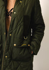 Barbour Rudson Quilted Coat, Green