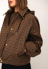 Barbour Audrey Showerproof Coat, Brown
