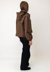 Barbour Audrey Showerproof Coat, Brown