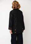 Barbour Modern Beadnell Wax Coat, Black