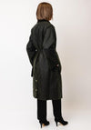 Barbour Milda Wax Long Jacket, Green