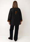 Barbour Treeton Wax Coat, Navy Multi