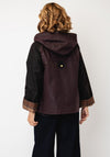 Barbour Carville Wax Coat, Purple