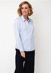 Barbour Derwent Button Up Shirt, Pale Blue