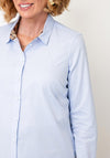 Barbour Derwent Button Up Shirt, Pale Blue