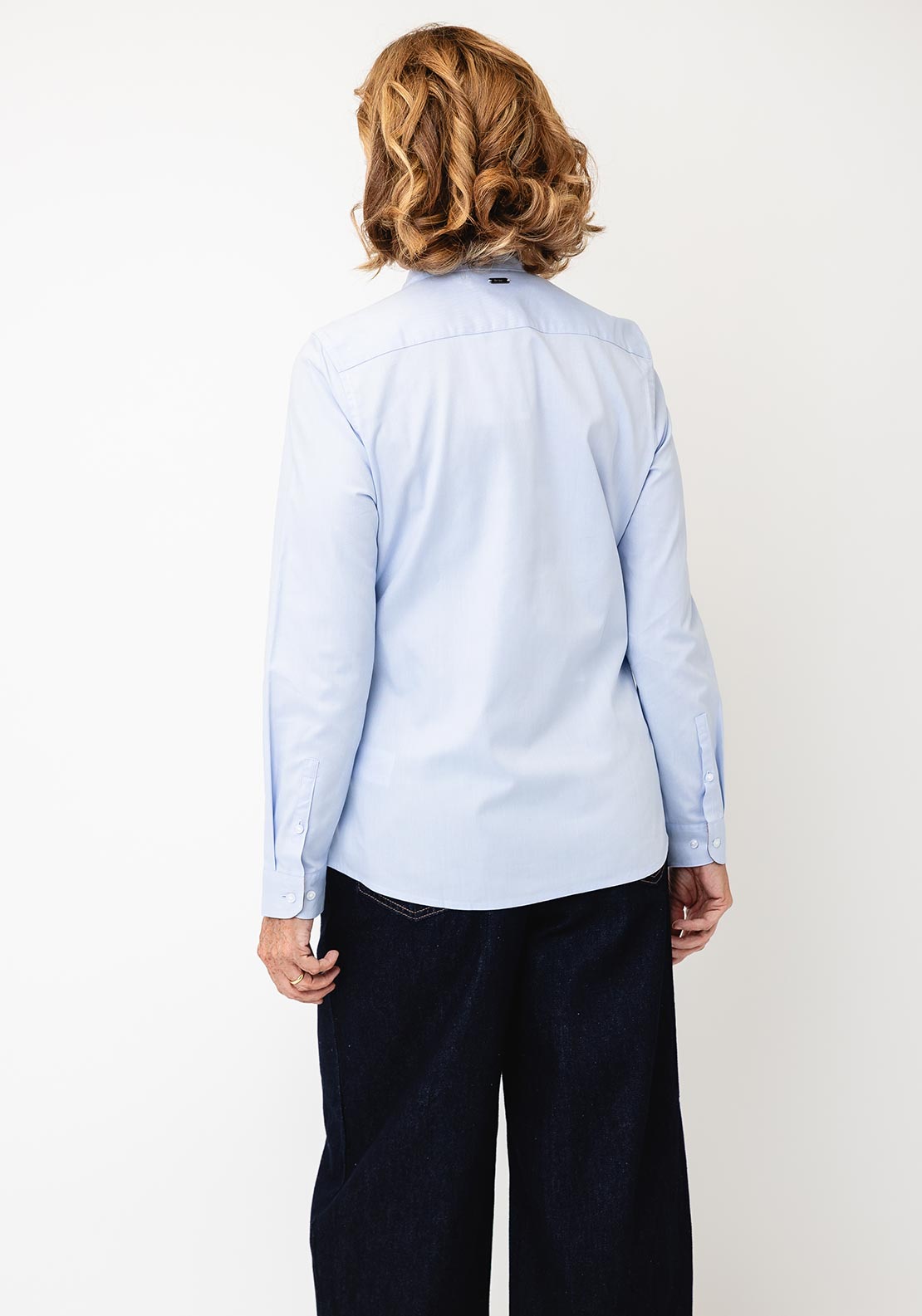 Barbour Derwent Button Up Shirt, Pale Blue