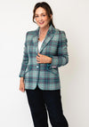 Bariloche Cefalu Check Wool Jacket, Green