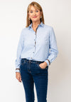 Bariloche Salionca Dotted Blouse, Blue