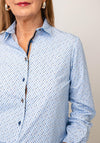 Bariloche Salionca Dotted Blouse, Blue