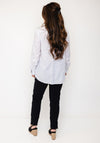 Bariloche Micro Print Button Up Shirt, White
