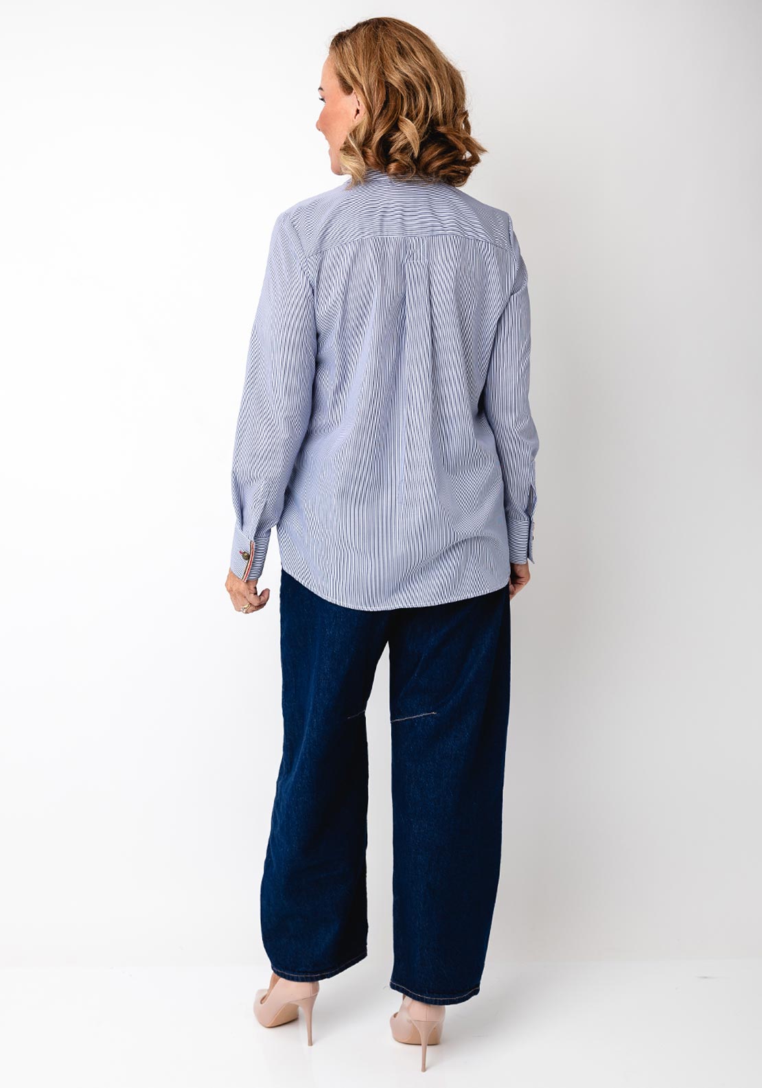Bariloche Caesada Striped Shirt, Navy