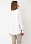 Bariloche Plain Button-Down Shirt, White