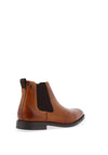 Base London Mens Bradwell Chelsea Boots, Waxy Tan