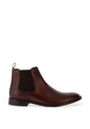 Base London Mens Carson Chelsea Boots, Burnished Tan