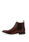 Base London Mens Carson Chelsea Boots, Burnished Tan