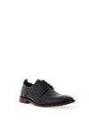 Base London Marley Leather Derby Shoes, Washed Navy
