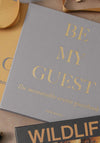 PRINTWORKS Be My Guest Events Guestbook, Beige/Yellow