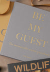 PRINTWORKS Be My Guest Events Guestbook, Beige/Yellow