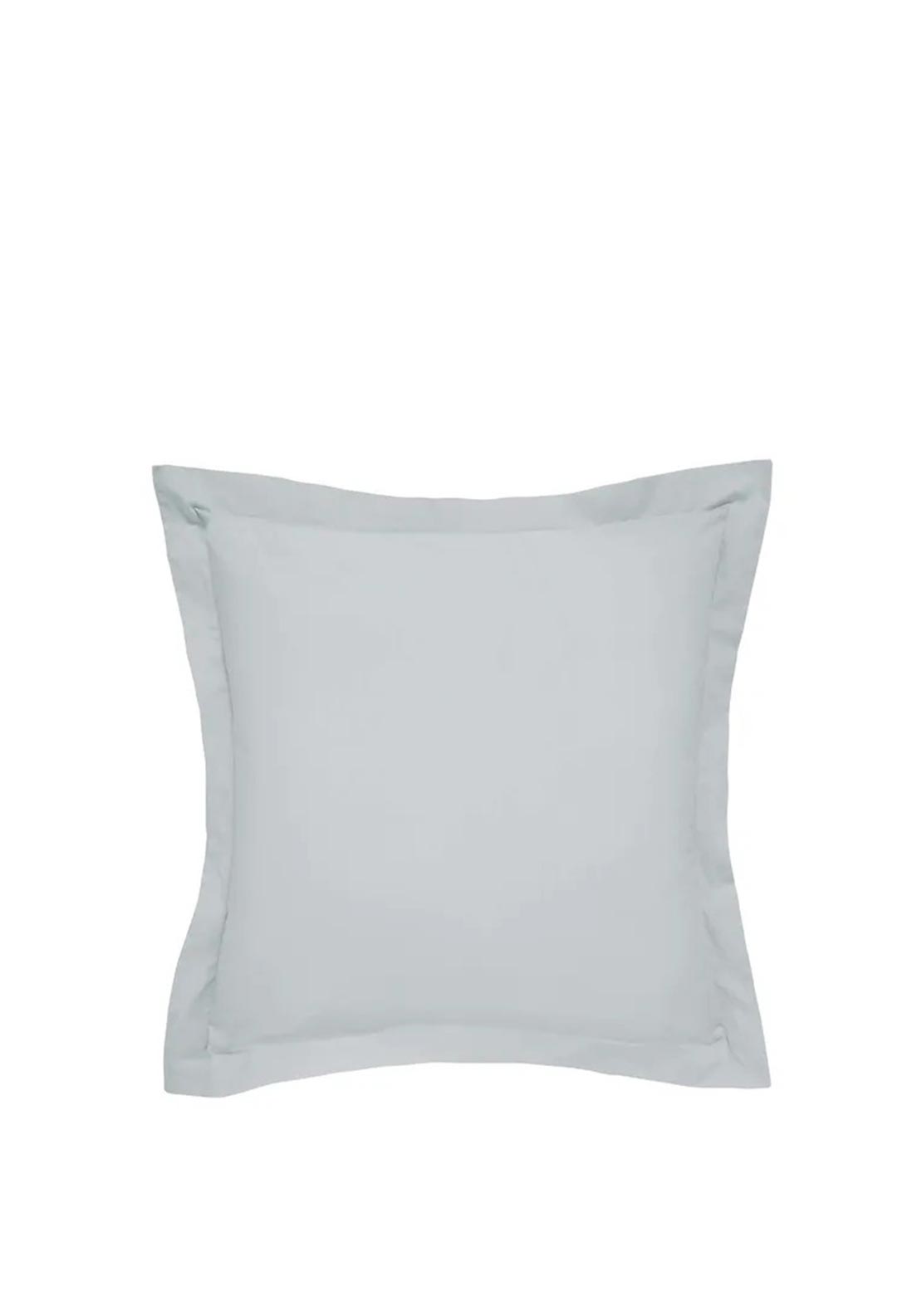 Bedeck 300 Thread Count Egyptian Cotton Square Pillowcase, Grey