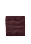Bedeck Aris Large Knitted Throw, Mulberry