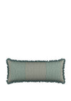 Bedeck Clarence Cushion 80x30cm, Celadon