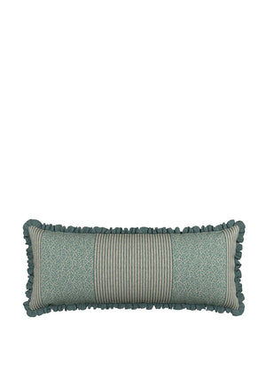 Bedeck Clarence Cushion 80x30cm, Celadon