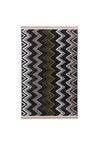 Bedeck Claudia Chevron Print Hand Towel, Grey Multi
