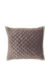Bedeck Claudia Quilted 65x65cm Pillow Sham, Pink