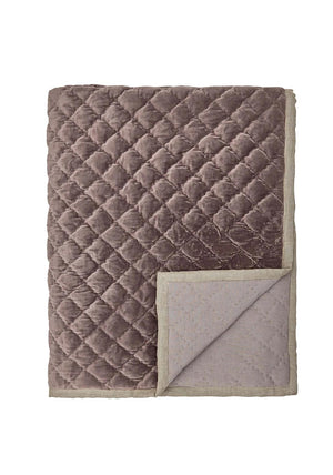 Bedeck Claudia 150x200cm Quilted Throw, Pink