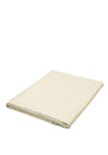 Bedeck 400 Thread Count Plain Dye Flat Sheet, Cream