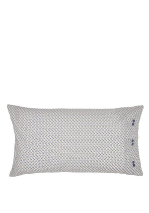 Bedeck Lorelai Standard Pillowcase Pair, Blue