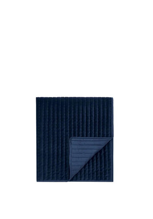 Bedeck Mazana Velvet Large Throw, Midnight