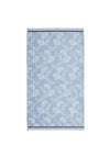 Bedeck Miya Floral Hand Towel, Blue