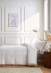 Bedeck Olenna Duvet Cover Set, Truffle/Chalk