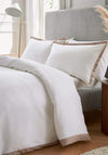 Bedeck Olenna Duvet Cover Set, Truffle/Chalk