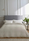 Bedeck Ravello Jacquard Embroidered Duvet Cover Set, Chalk