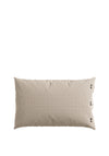 Bedeck Umma Standard Pillowcase Pair, Charcoal/Gold