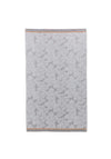Bedeck Zenda Floral Print Hand Towel, Grey