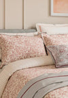 Bedeck Celina Geo Printed Duvet Cover Set, Coral