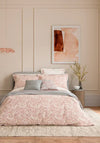 Bedeck Celina Geo Printed Duvet Cover Set, Coral