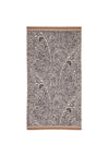 Bedeck Umma Hand Towel, Charcoal & Linen
