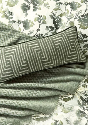 Bedeck Yoko Floral Print Duvet Set, Green