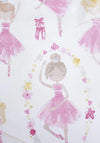 Bedlam Ballet Dancer Reversible Single Duvet Cover Set, Pink Multi