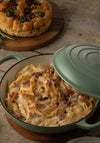 Belleek Living Cast Iron Shallow Covered Casserole