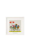 Belinda Northcote ‘Let’s Start The Journey’ Framed Art, 9x9”