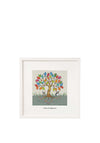 Belinda Northcote ‘Roots of Happiness’ Framed Art, 9x9”