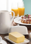 Belleek Living Erne Butter Dish
