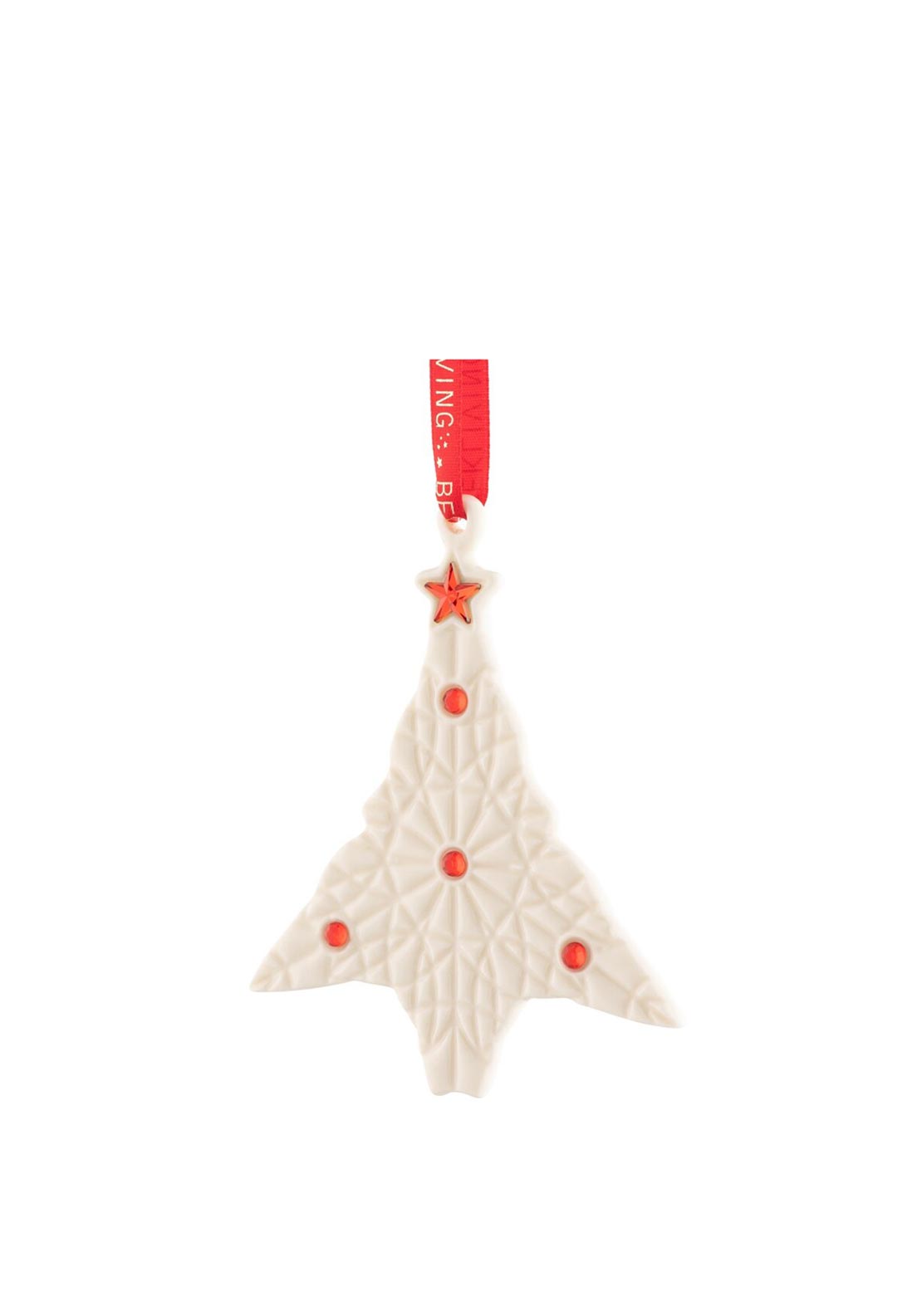 Belleek Living Gem Christmas Tree Ornament