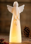 Belleek Living Angel LED Lamp, White