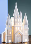 Belleek Living Porcelain Fairytale Castle Luminaire, Cream